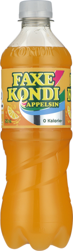 FAXE KONDI APPELSIN 0 KCAL. 50 CL. 
