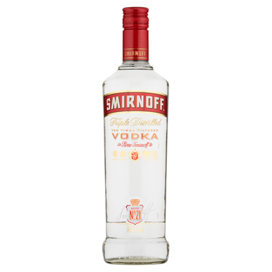 SMIRNOFF RED VODKA 37,5% 70 CL 