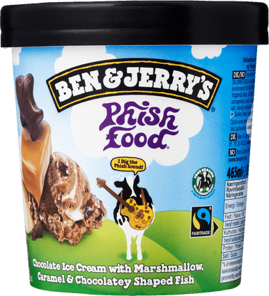 B&J PHISH FOOD 465 ML. 