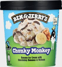 B&J CHUNKY MONKEY 465ML 