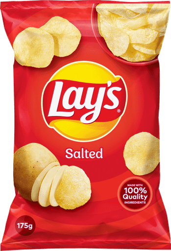 LAYS CHIPS SALTED 175 G. 