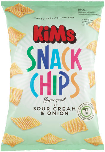 KIMS SNACK CHIPS SCO 160 G. 