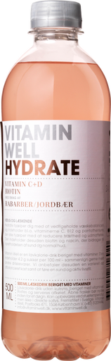 VITAMIN WELL HYDRATE JORDBÆR/RABAR 