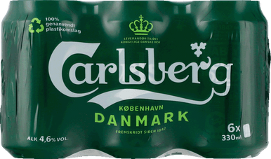 CARLSBERG PILSNER 33 CL. 6-PACK 