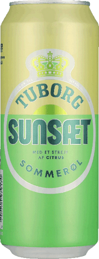 TUBORG GRØN SUNSÆT 50CL 4,6% DS 