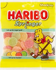 HARIBO SYRLINGER 120 G. 