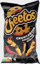 CHEETOS CRUNCHETOS SWEET CHILI 110 G 
