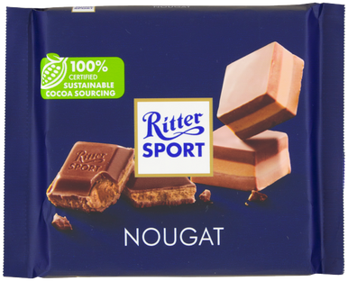 RITTER SPORT PRALINE (NOUGAT) 100 G. 