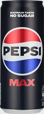 PEPSI MAX 33 CL. SLEEK CAN 