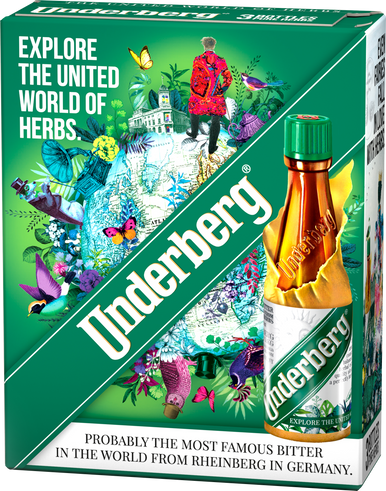UNDERBERG MINI 44% 2 CL 3-PAK 