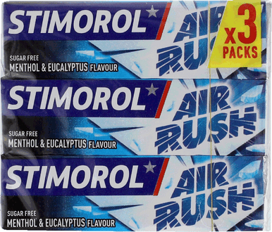 STIMOROL 3-PK AIR RUSH EUCALYPTUS 