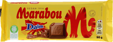 MARABOU MÆLK M/DAIM 90 G 