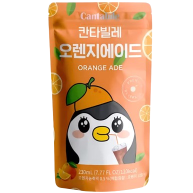 KOREAN POUCH ORANGE 230ML 