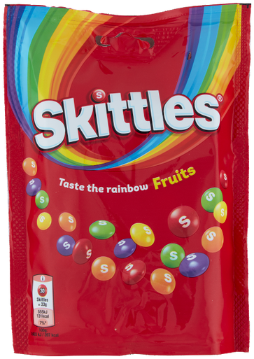SKITTLES FRUITS 152 G. 