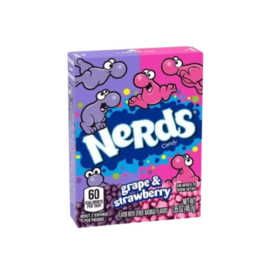 NERDS GRAPE & STRAWBERRY 47G 