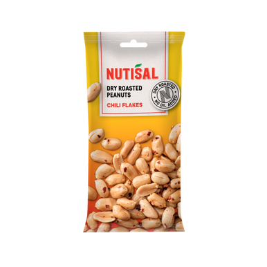 NUTISAL DRY ROASTED PEANUTS CHILI 60G 