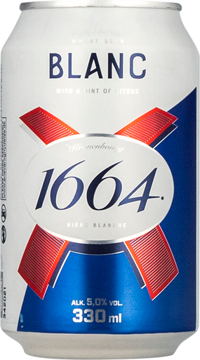 KRONENBOURG 1664 BLANC 33 CL. 