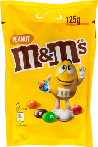 M&M'S PEANUT 125G 