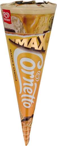 CORNETTO MAX MANGO & VANILLA 115 ML. 