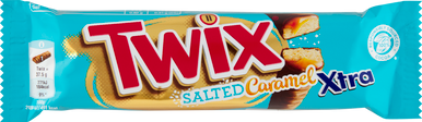 TWIX SALTED CARAMEL XTRA 75 G. 