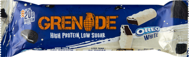 GRENADE BAR OREO WHITE 60G 