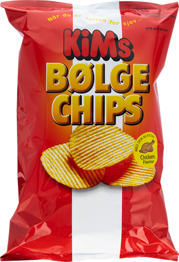 KIMS BØLGECHIPS 160 G 