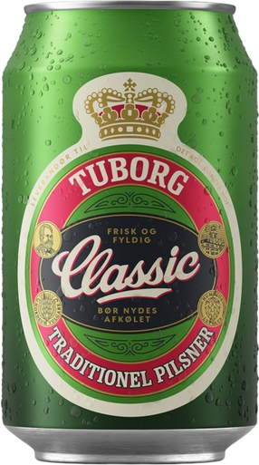 TUBORG CLASSIC  33 CL 