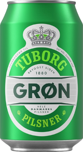 GRØN TUBORG 33 CL 