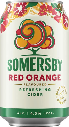 SOMERSBY RED ORANGE 4,5% 33CL DS 