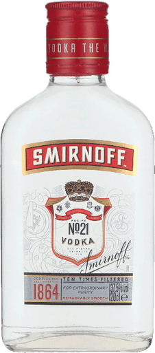SMIRNOFF VODKA RED 37,5% 20CL 