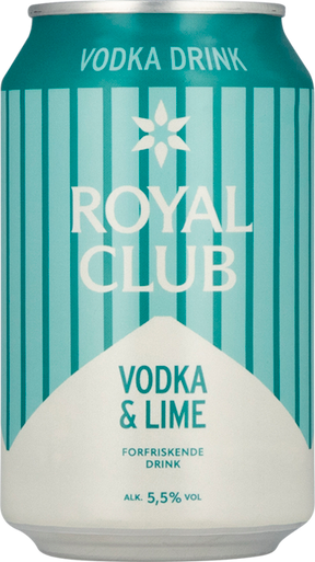 ROYAL CLUB VODKA & LIME 5,5% 33 CL. 