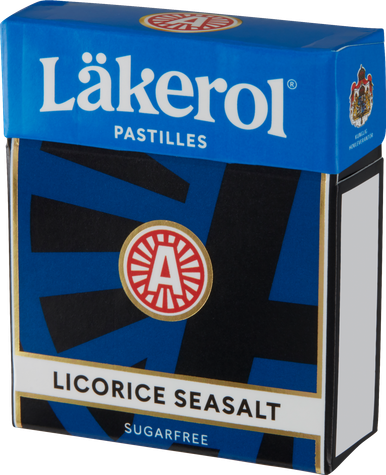LÄKEROL 1-PK SEASALT LICORICE 25 G. 