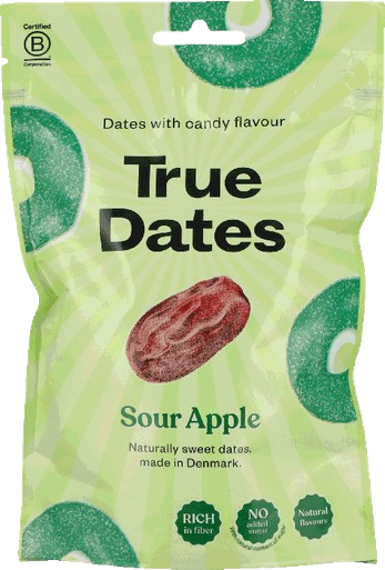 TRUE DATES SOUR APPLE 100G 