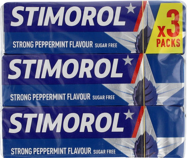 STIMOROL STRONG PEPPERMINT 3PAK 42G 