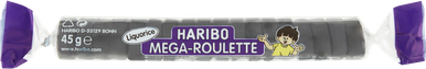 HARIBO MEGA ROULETTE LAKRIDS 45G 