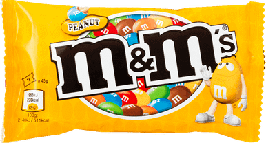 M&M'S PEANUT 45G 