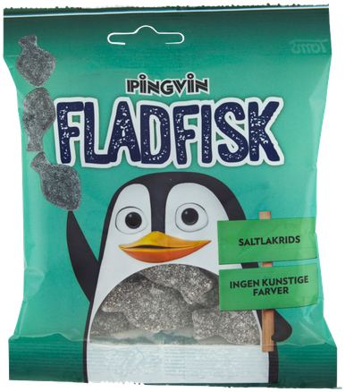 TOMS PINGVIN FLADFISK 120G 