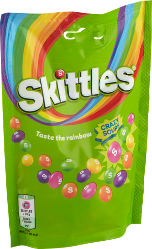 SKITTLES CRAZY SOUR 152G 
