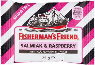 FISHERMANS FRIEND SALMIAK/RASPBERRY 25G 