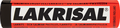 LAKRISAL RØD LAKRIDS-SALMIAK 25G 