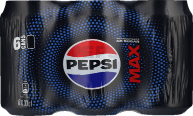 PEPSI MAX 33CL 6PAK DS 