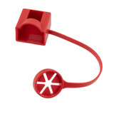 RJ45 Plug, Dust Cap with Tail Clip, PVC, Ethernet