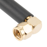 900 MHz to 935 MHz Stubby Antenna, Monopole, 90-degree angle, SMA Male Connector, 1 dBi Gain