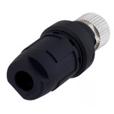 M12 4 Pin A-Code Female Field Termination Connector, 20-17AWG