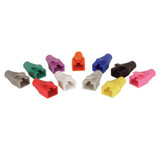 LSZH Snagless "Shark Fin" Style Boots, 6.0mm Blue, Pkg/ 50