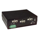 L-com Multimode ST Fiber A/B Switch w/Ethernet Control - Latching