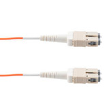 Fiber Optic Uniboot Patch Cable SC/UPC-SC/UPC Uniboot OM2 Multimode Fiber Riser Rated Jacket 10M
