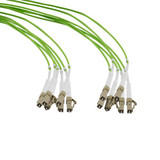 6 Strand LC/UPC-LC/UPC OM5 Multimode Distribution Cable, 5.0mm Plenum Jacket, 2.0mm breakout at 0.5M - 5 meters
