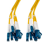 6 Strand LC/UPC-LC/UPC Single Mode OS2 Distribution Cable, 5.0mm Riser Jacket, 2.0mm breakout at 0.5M - 15 meters