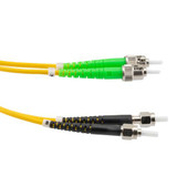 Fiber Optic Patch Cable SMA/APC-ST/APC Duplex  9.25/125 OS1 Single Mode Fiber 3.0mm PVC Jacket 5 m